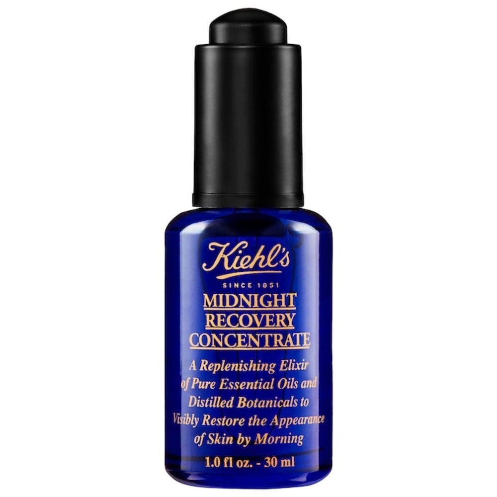 NWT Kiehl’s Midnight Recovery Concentrate Moisturizing Face Oil Serum